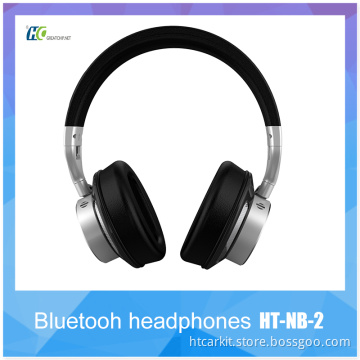 HT-NB-2 Bluetooth Headeset over ear best noise cancelling FM Radio Bluetooth Headset for wholesale